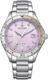 Citizen Womens Eco-Drive Crystal Weekender Sport Watch Casual, Stylish Solar-Powered