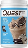 Quest Nutrition Cookies Cream Protein Powder - 20g Protein, Low Carb, Gluten Free, 1.6 lbs