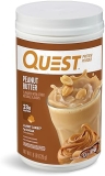 Quest Nutrition Peanut Butter Protein Powder - 23g Protein, Low Carb, Gluten Free, 1.6 lb