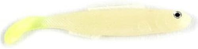 Berkley PowerBait 4 Mullet Soft Swimbait 6 Pack Glow Chartreuse Fishing Lures