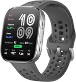 Amazfit Bip 6 Smartwatch 46mm Charcoal - 14-Day Battery, GPS, AMOLED, Health Fitness Tracker