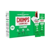 Chomps Jalapeño Beef Jerky Sticks 0.5oz 24-Pack Grass-Fed, Keto, Paleo, Gluten-Free Snack