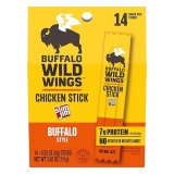 Slim Jim Buffalo Wild Wings Smoked Meat Sticks, 7g Protein, Snack Size, 14 Count, 0.28 oz
