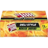 Slim Jim Monster Shortboi Smoked Meat Sticks, Original Flavor, 7g Protein, 24 Count, 0.9 oz