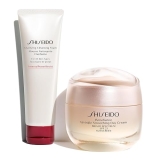 Shiseido Clarifying Cleansing Foam 125mL Benefiance Wrinkle Smoothing Day Cream 50mL Set