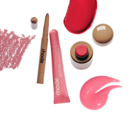 Rhode the edits Blush + lip trio