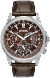 Citizen Mens Eco-Drive Calendrier Classic Watch with Chronograph, Day-Date, Luminous Hands