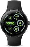 Google Pixel Watch 3 45mm 2024 LTE Smartwatch Matte Black Aluminum Heart Rate Fitness Tracker