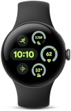 Google Pixel Watch 3 41mm 2024 LTE Smartwatch Matte Black Aluminum Heart Rate Fitness
