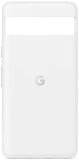Google Pixel 7a Silicone Case - Durable Snow White Protective Android Phone Cover