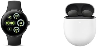 Google Pixel Watch 3 41mm LTE Matte Black Pixel Buds Pro 2 Hazel Earbuds Bundle