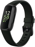 Google Fitbit Inspire 3 Fitness Tracker with Stress, Sleep Heart Rate Monitoring, Midnight Zen Black