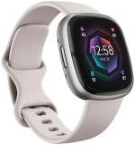 Google Fitbit Sense 2 Smartwatch with ECG, SpO2, Heart Rate, GPS, Stress Sleep Tracking Lunar White