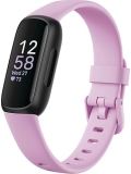 Google Fitbit Inspire 3 Health Fitness Tracker with Stress, Sleep, Heart Rate Lilac Bliss Black