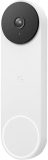 Google Nest Battery-Powered Doorbell in Snow White Smart Home Security Camera