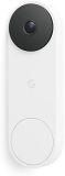 Google Nest Doorbell Wired 3rd Gen 2K Video Night Vision 2-Way Audio Works with Google Home Snow