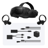 HTC Vive Focus Vision Wired Bundle XR Headset with DisplayPort for PC VR Streaming Kit
