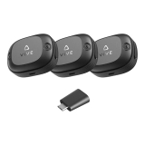 HTC Vive Tracker 3 Pack with Dongle Full Body VR Tracking for SteamVR, Vive XR Elite, Meta Quest