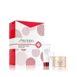 Shiseido Benefiance Wrinkle Smoothing Starter Set with SPF 23 Day Cream, Cleansing Foam Eye Cream