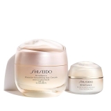 Shiseido Benefiance Wrinkle Smoothing Day Cream 50mL Eye Cream 15mL Anti-Aging Set