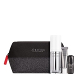 Shiseido Men Hydrating Skincare Set with Revitalizer, Eye Cream, Ultimune Pouch - 140 Value