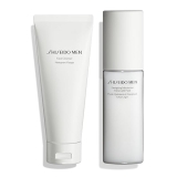 Shiseido Men Face Cleanser 125mL Energizing Moisturizer Extra Light Fluid 100mL Set