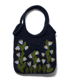 Dior Miu Miu Cotton Crochet Ivy Tote Bag