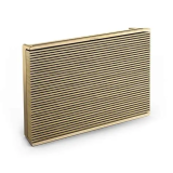 Bang & Olufsen Beosound Level Portable Wi-Fi Multiroom Speaker, Gold Tone/Light Oak