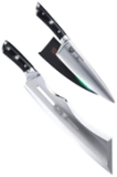 Dalstrong 14" Annihilator Meat Cleaver with Stand + 8" Chef's Knife The Gladiator Bundle