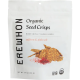 Erewhon Seed Crisps | Saffron & Pink Salt