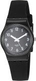 Swatch Lady Black Waterproof Quartz Womens Casual Polymer Watch