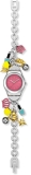 Swatch Lady Unisex Grey Stainless Steel Quartz Watch Water Resistant Charm of MOM Design