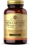 Solgar Oceanic Beta Carotene 90 Softgels Antioxidant Supplement for Eye and Skin Health