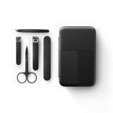 MANSCAPED Shears 3.0 Men s 5-Piece Nail Grooming Kit with Clippers, Tweezers Case