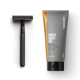 MANSCAPED The Plow 2.0 Razor Power Shave Gel Bundle for Men Smooth Shave Ingrown Hair Defense