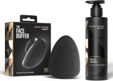 MANSCAPED Face Buffer Skin Ultra Wash Mens Silicone Scrubber Exfoliating Cleanser