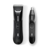 MANSCAPED The Perfect Duo 4.0 PRO Waterproof Lawn Mower Weed Whacker Nose Trimmers