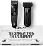 MANSCAPED The Chairman PRO Electric Face Shaver Beard Hedger Trimmer with Adjustable Blade