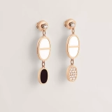 Hermes Chaine d'ancre Verso dangle earrings