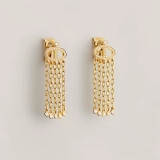 Hermes Chaine d'ancre Calypso dangle earrings