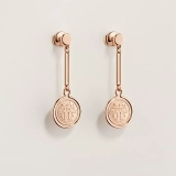 Hermès Ex-Libris earrings