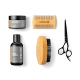 MANSCAPED Beard Care Kit with Moisturizing Shampoo, Balm, Brush, Comb Precision Scissors