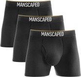 MANSCAPED Boxers 2.0 Mens Premium Anti-Chafe Athletic Boxer Briefs with Jewel Pouch