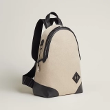Hermès Allback backpack ficelle / noir