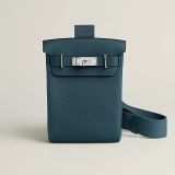 Hermes Hac a Dos PM backpack bleu tempête