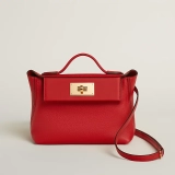 Hermes 24/24 - 21 bag rouge radieux / rouge radieux