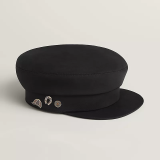 Hermes Vauban Jump cap noir
