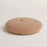 Hermes Bonnie Jump beret beige trench