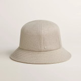 Hermes Ludovica Rocabar bucket hat beige ciment