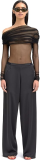 Christopher Esber Bias Trouser Black